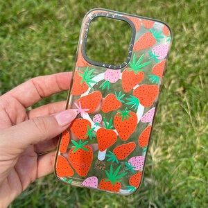 iPhone 13 Pro strawberry phone case